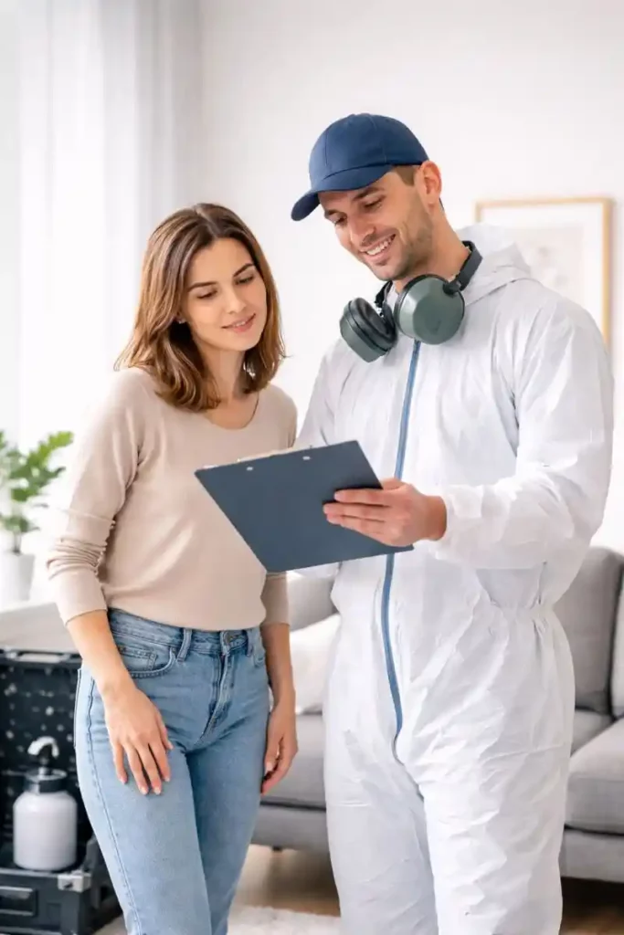 Гарантия на дезинсекцию в Санкт-Петербурге: специалист объясняет условия обработки клиенту