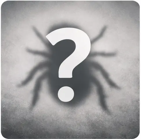 Силуэт неизвестного вредителя с вопросительным знаком